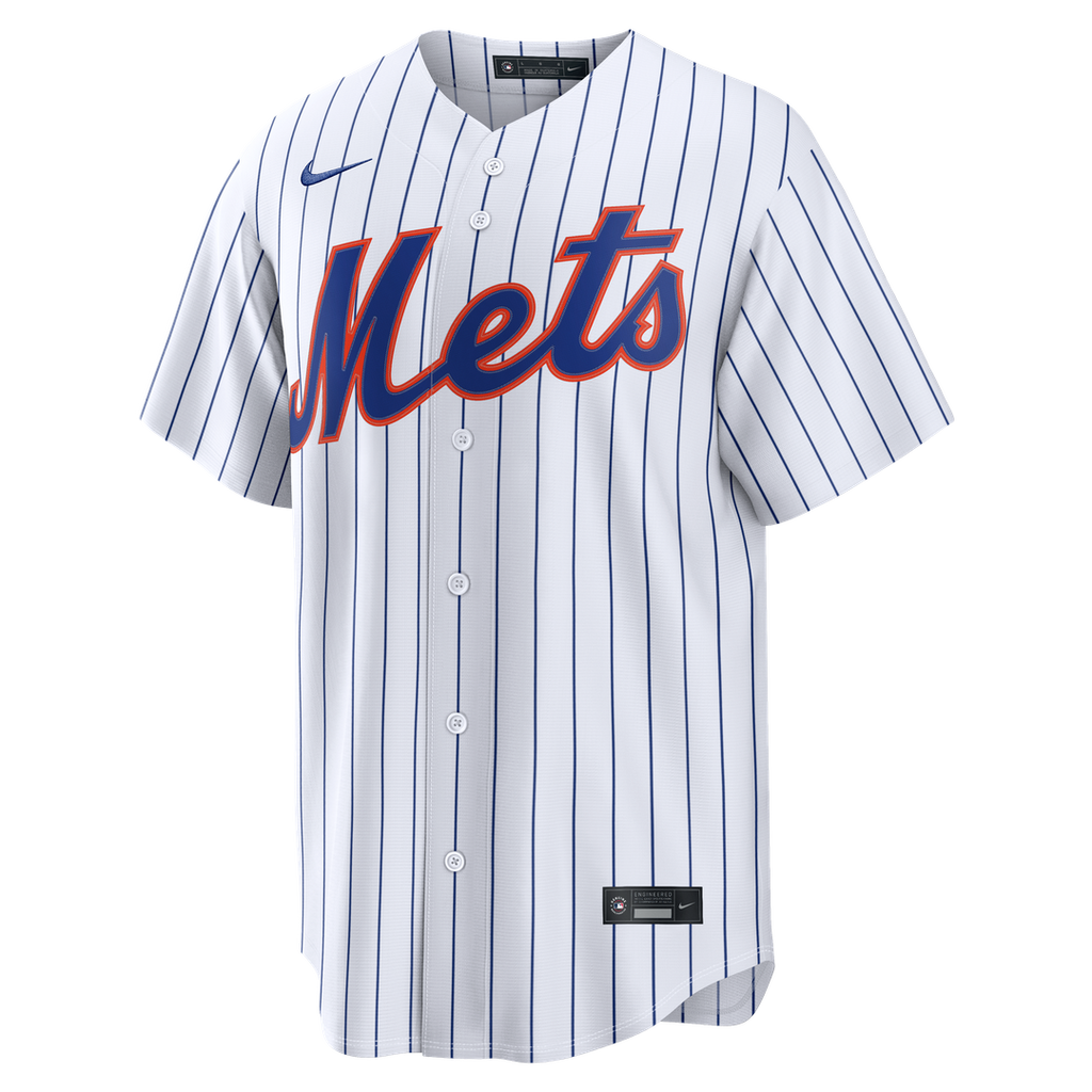 New York Mets Nike White Replica MLB Jersey
