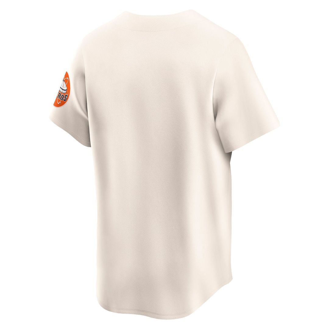 Houston Astros Nike Cream MLB Jersey
