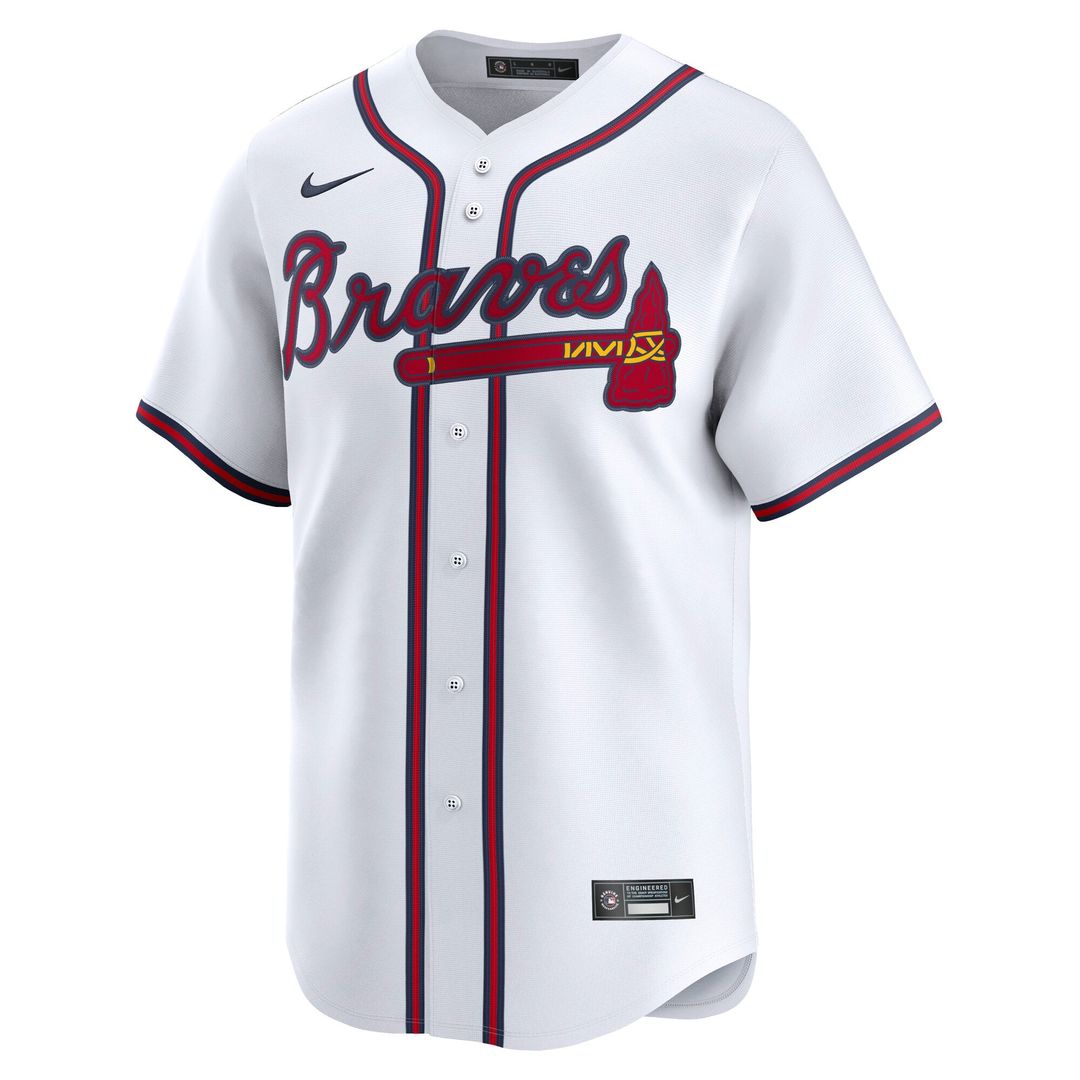 Atlanta Braves Nike White Authentic MLB Jersey