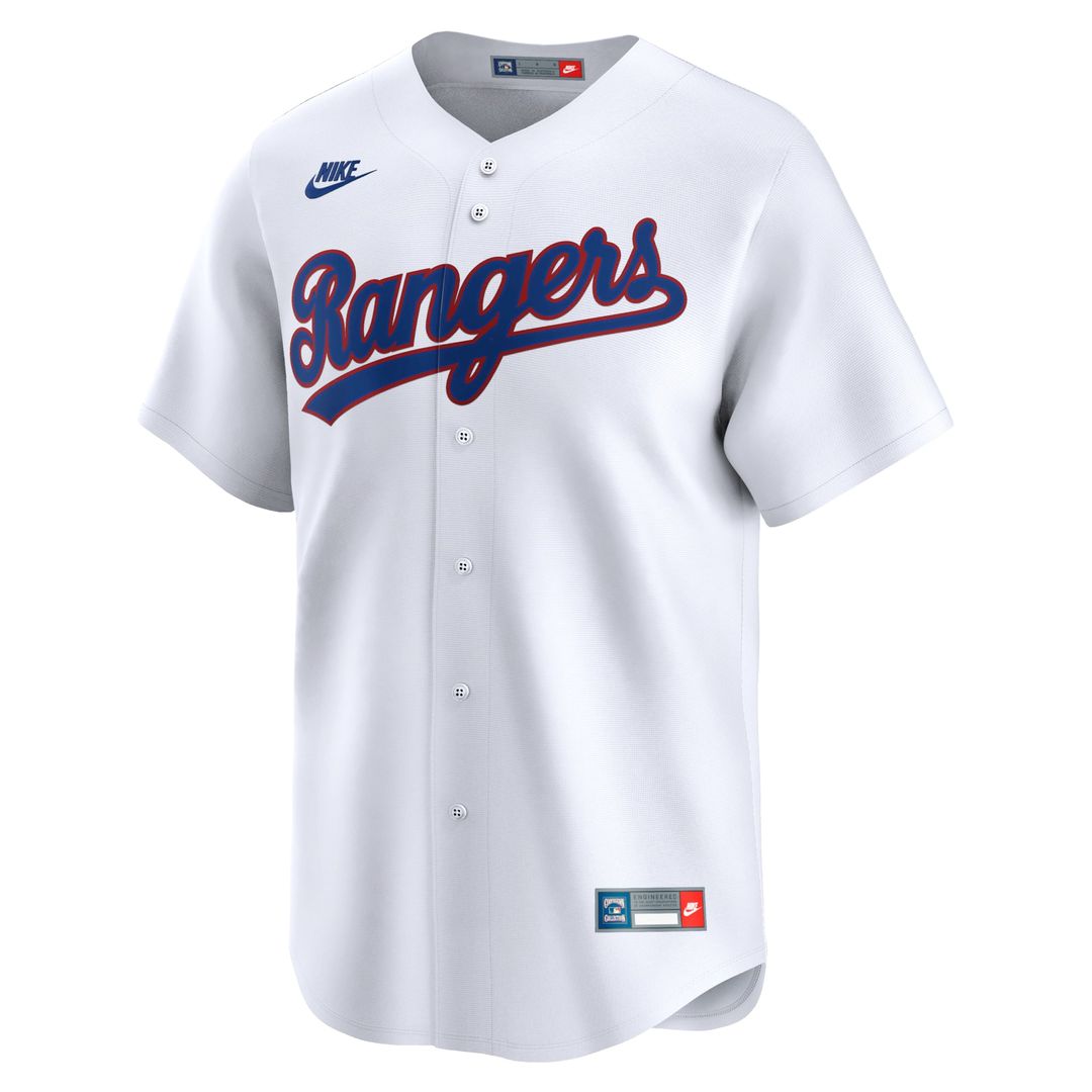 Texas Rangers Nike White MLB Jersey