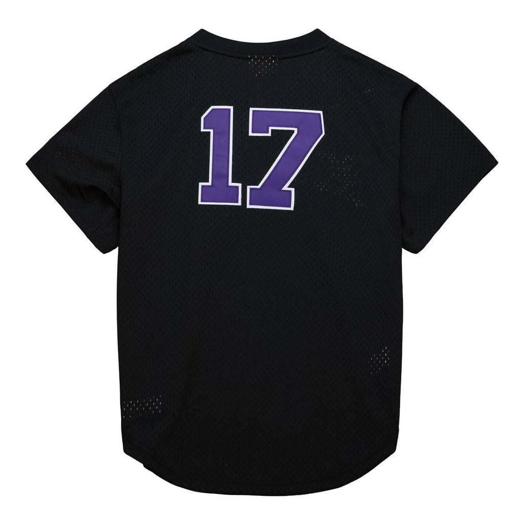 Colorado Rockies Mitchell & Ness Black Authentic MLB Jersey