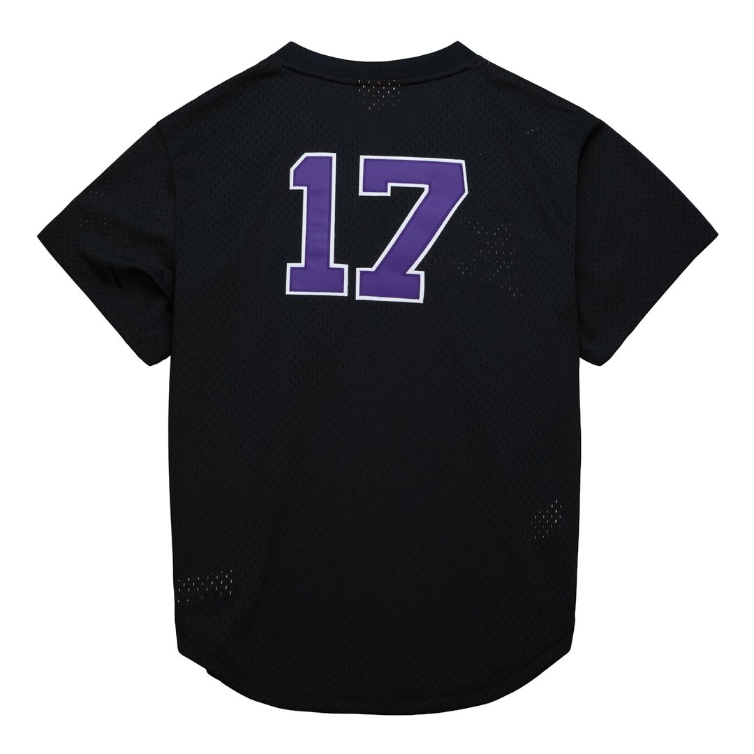 Colorado Rockies Mitchell & Ness Black Authentic MLB Jersey