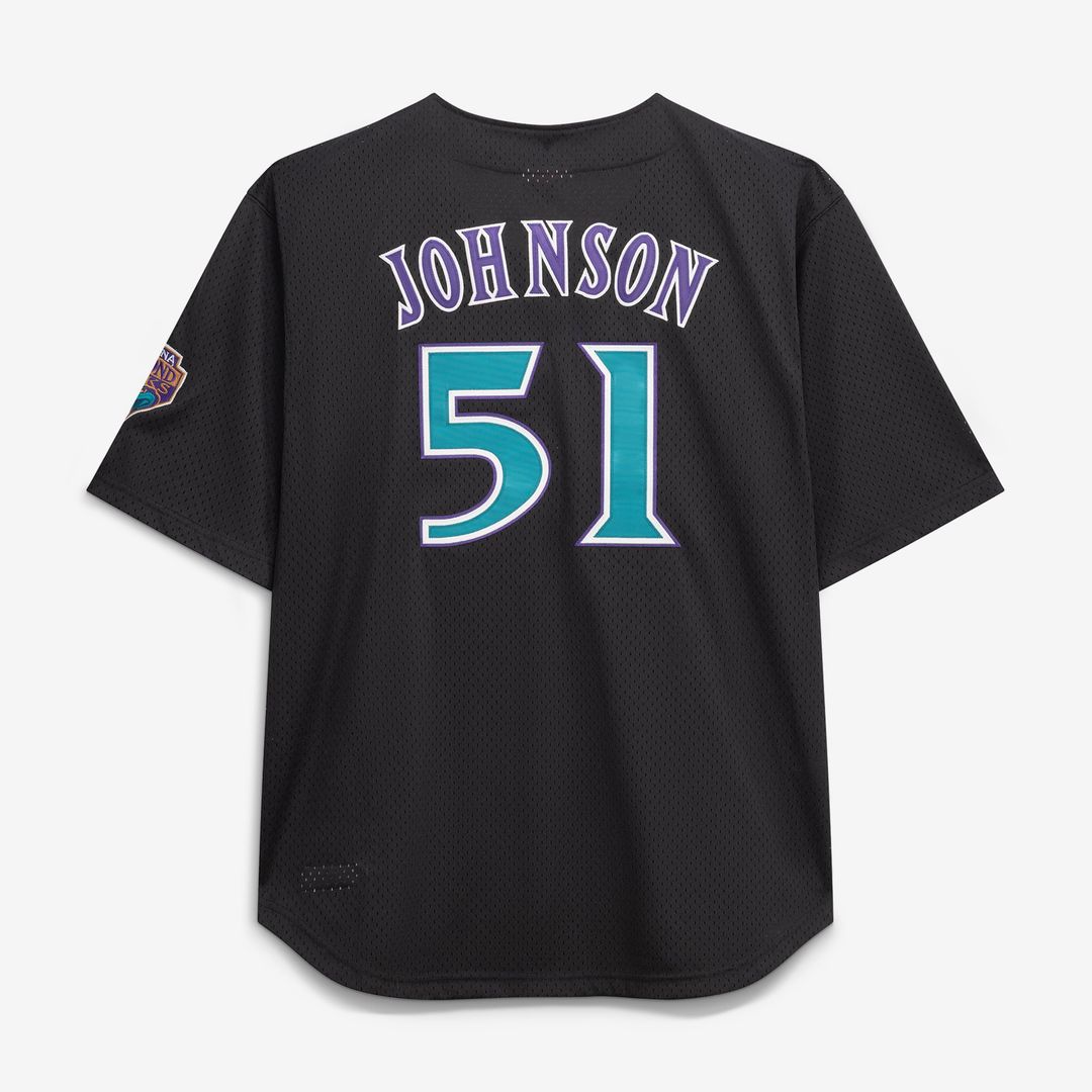 Arizona Diamondbacks Mitchell & Ness Black Authentic MLB Jersey