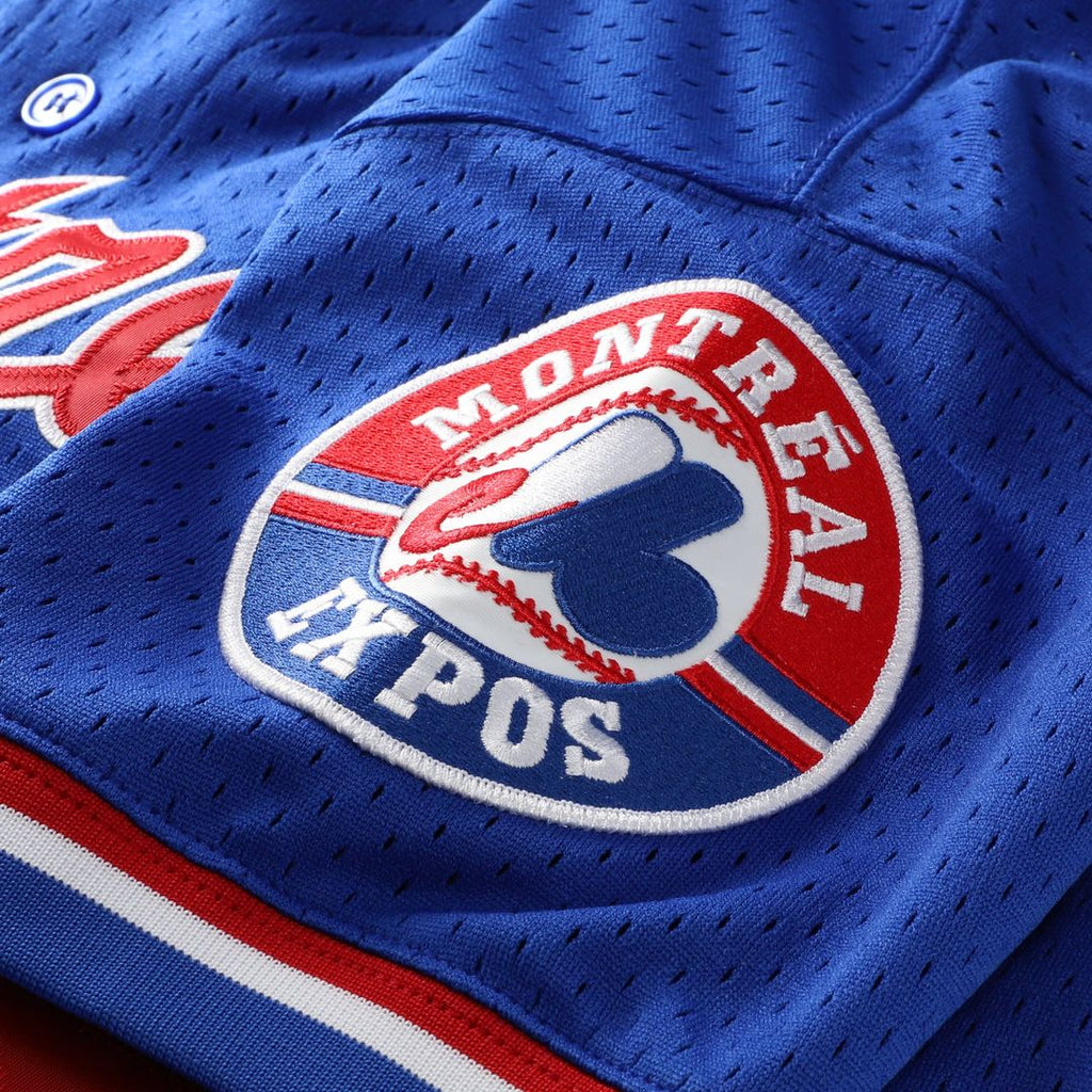 Montreal Expos Mitchell & Ness Blue MLB Jersey