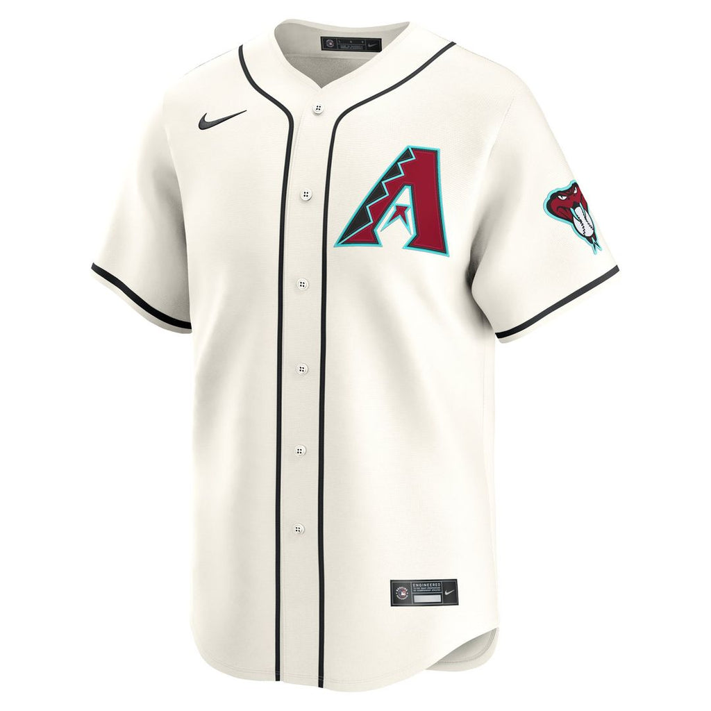 Arizona Diamondbacks Nike Cream Authentic MLB Jersey