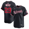 Washington Nationals Nike Navy Authentic MLB baseball jersey