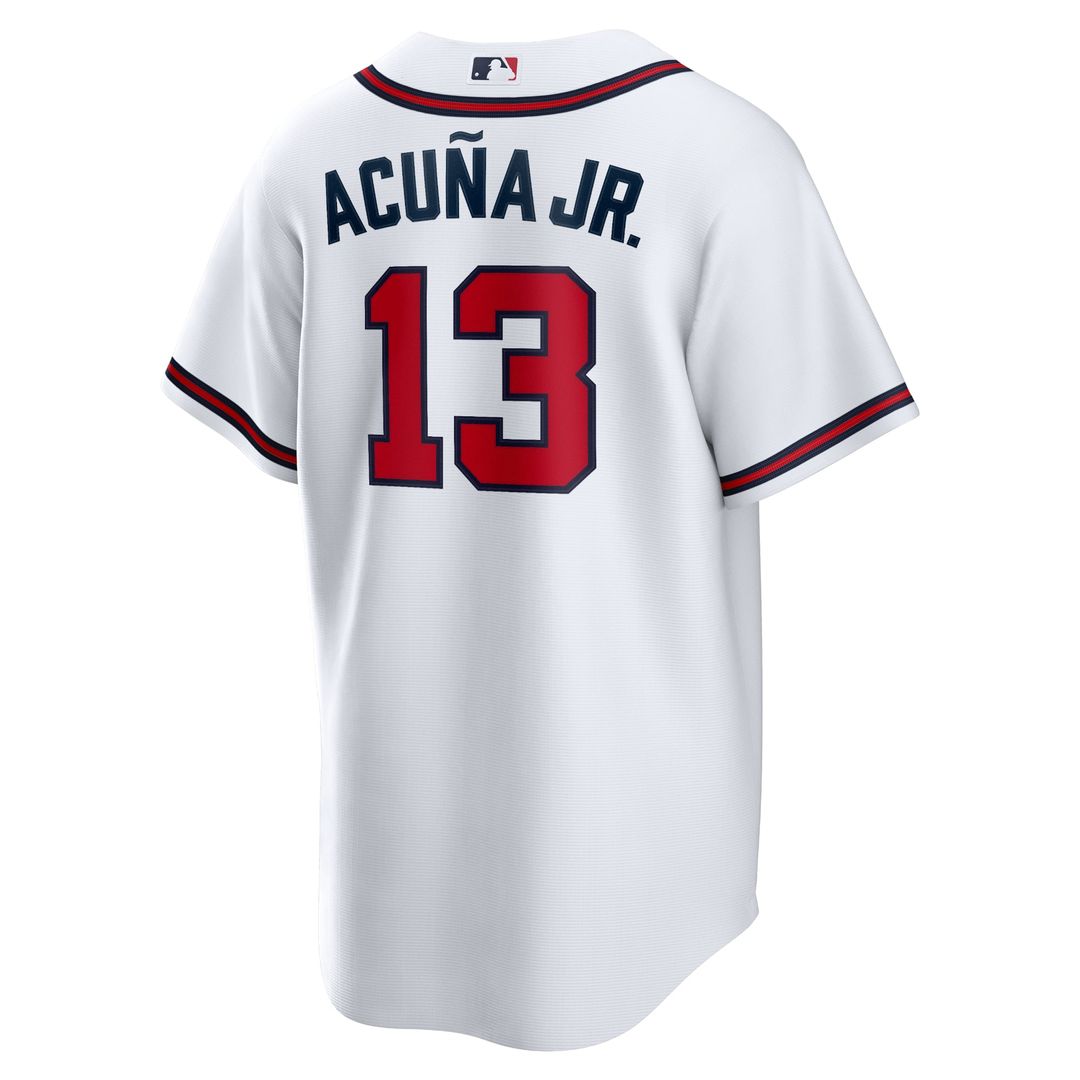 Atlanta Braves Nike White Replica MLB Jersey