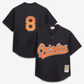 Baltimore Orioles Mitchell & Ness Black Authentic MLB baseball jersey