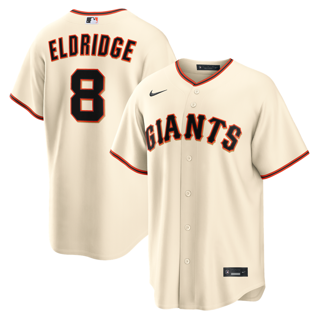San Francisco Giants Nike Cream Replica MLB baseball jersey
