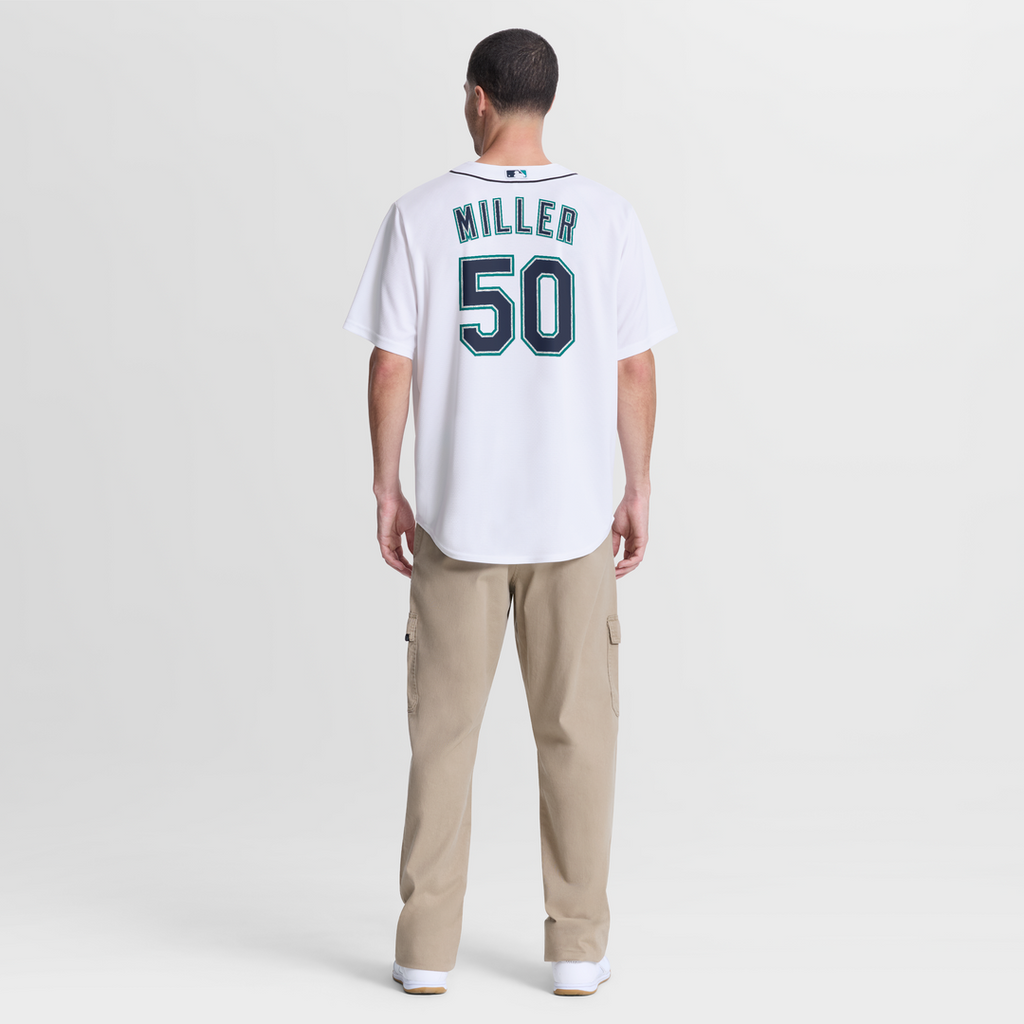 Seattle Mariners Nike White Replica MLB Jersey