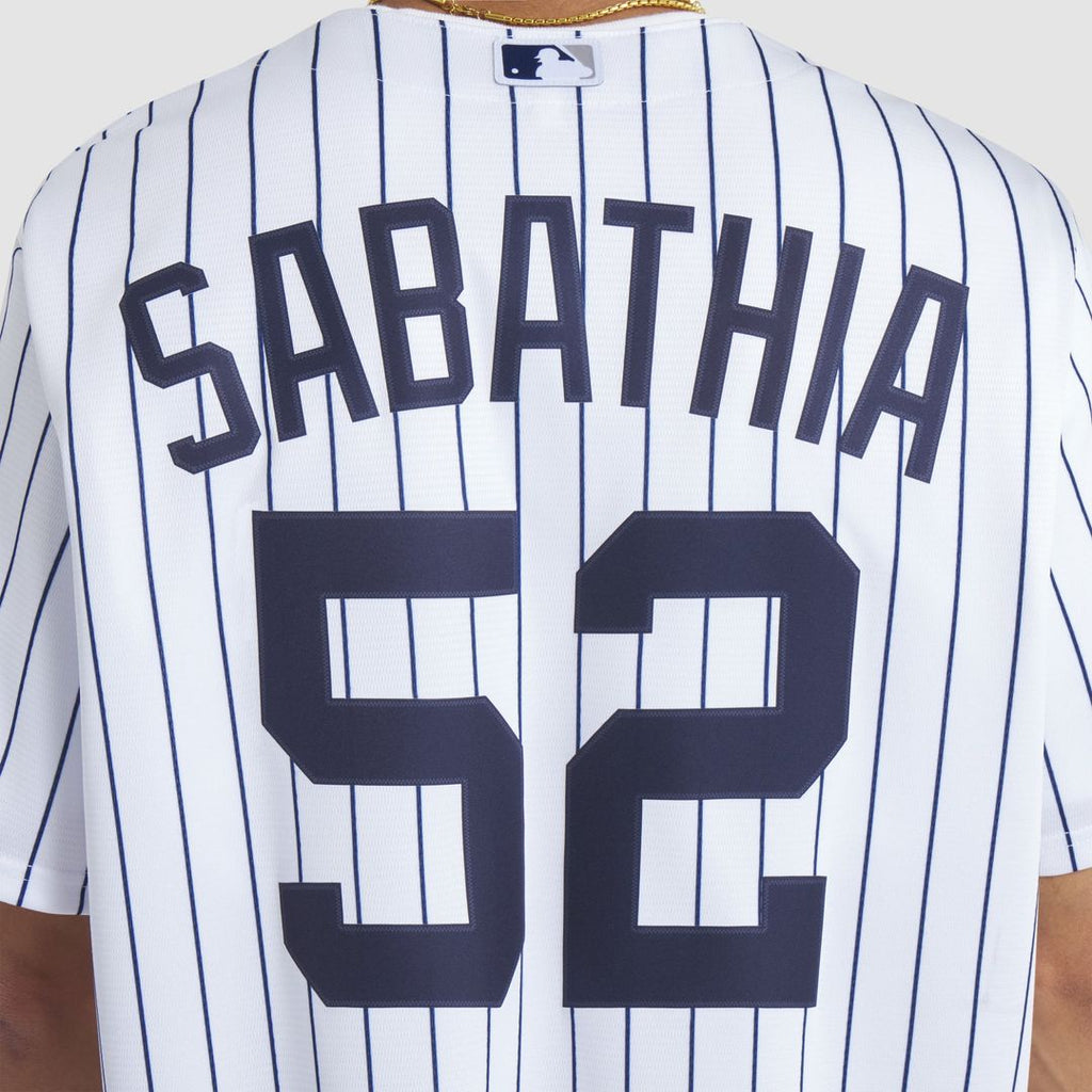 New York Yankees Nike White Replica MLB Jersey