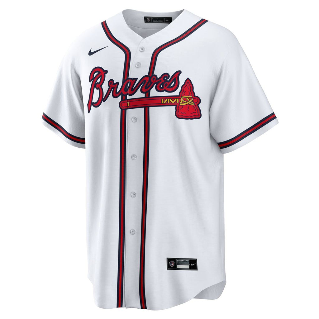 Atlanta Braves Nike White Replica MLB Jersey