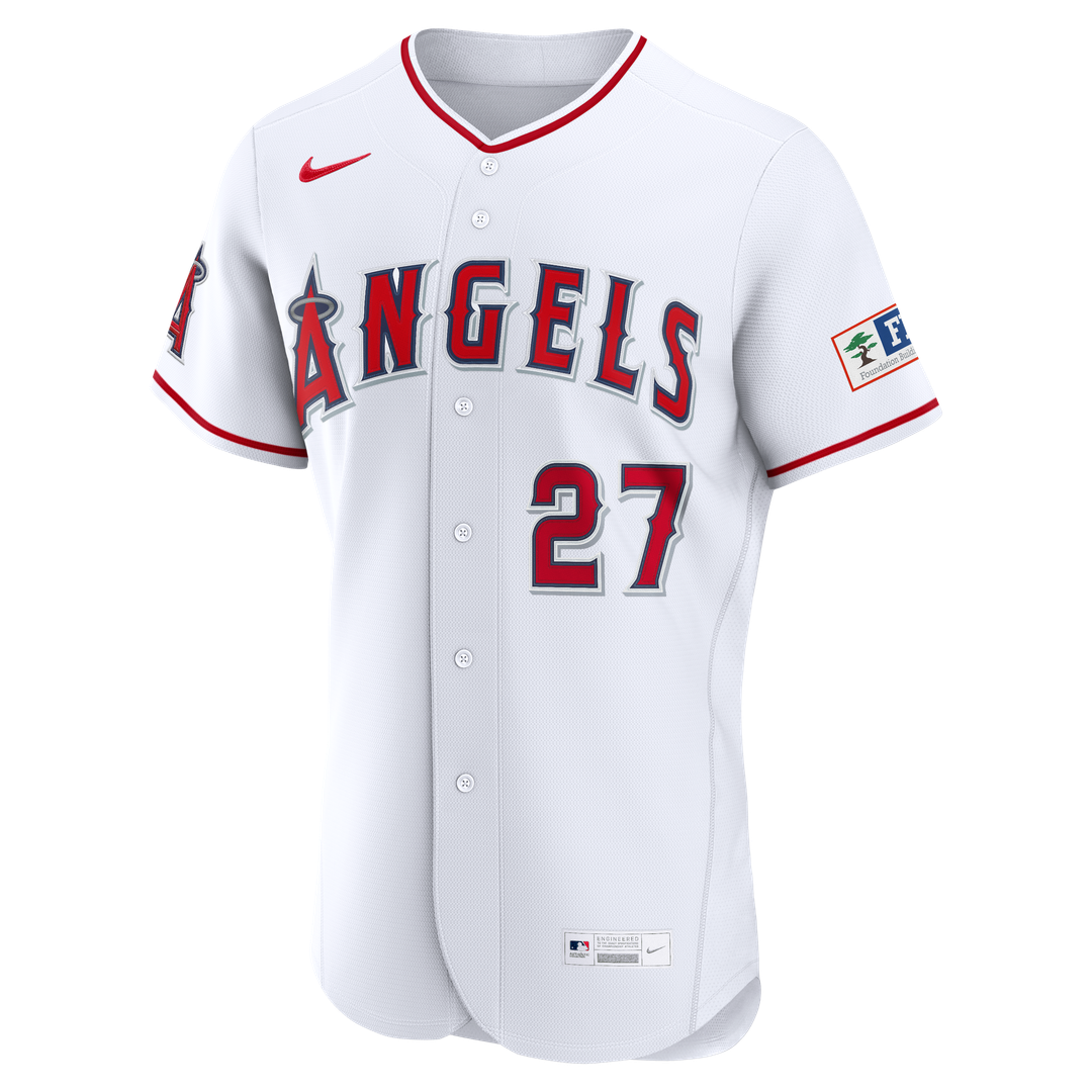 Los Angeles Angels Nike White Authentic MLB Jersey