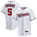 Washington Nationals Nike White Replica MLB baseball jersey