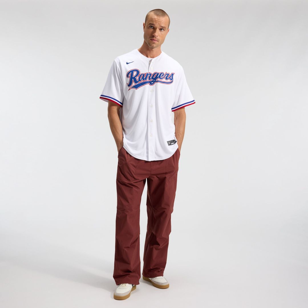 Texas Rangers Nike White Replica MLB Jersey