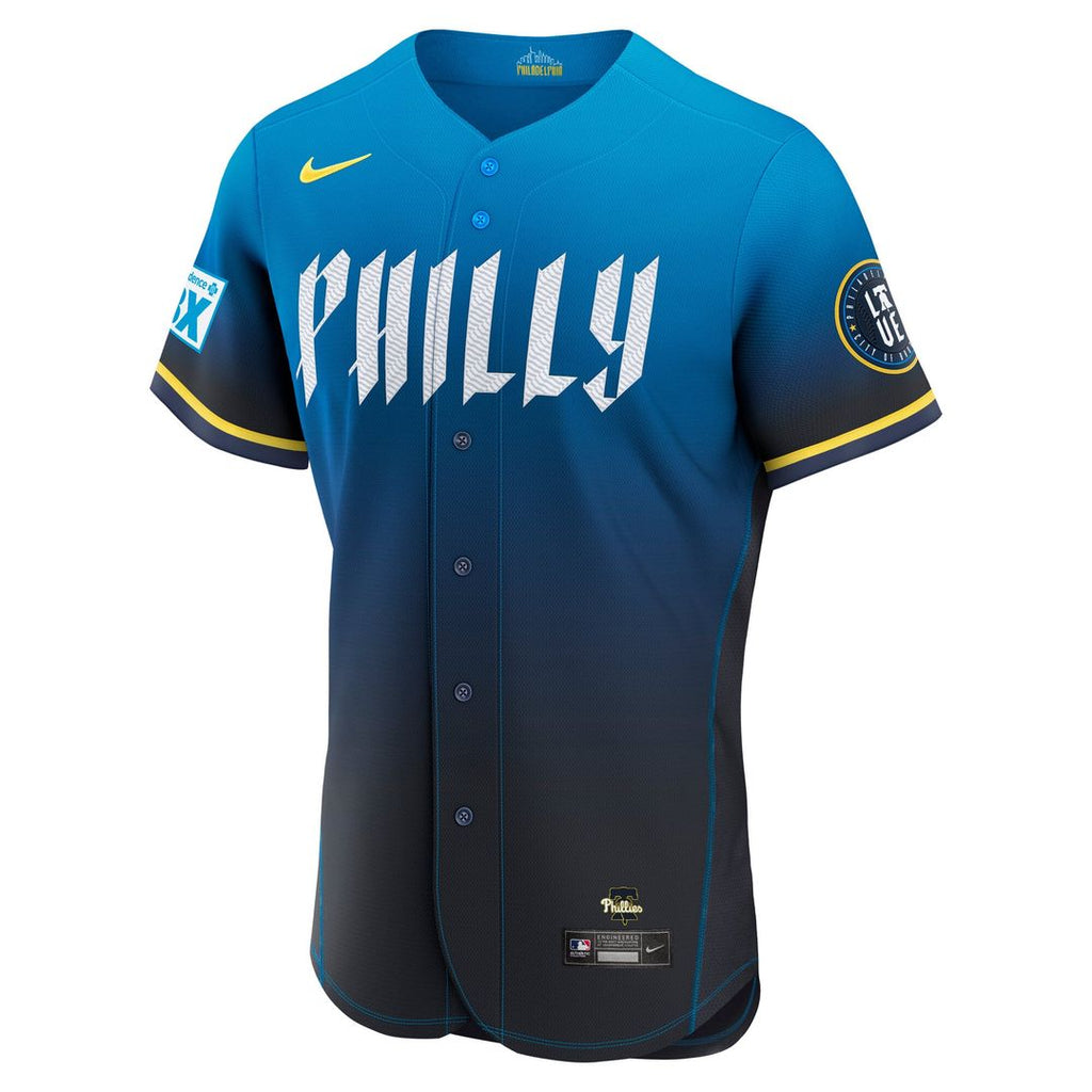 Philadelphia Phillies Nike Navy Authentic MLB Jersey