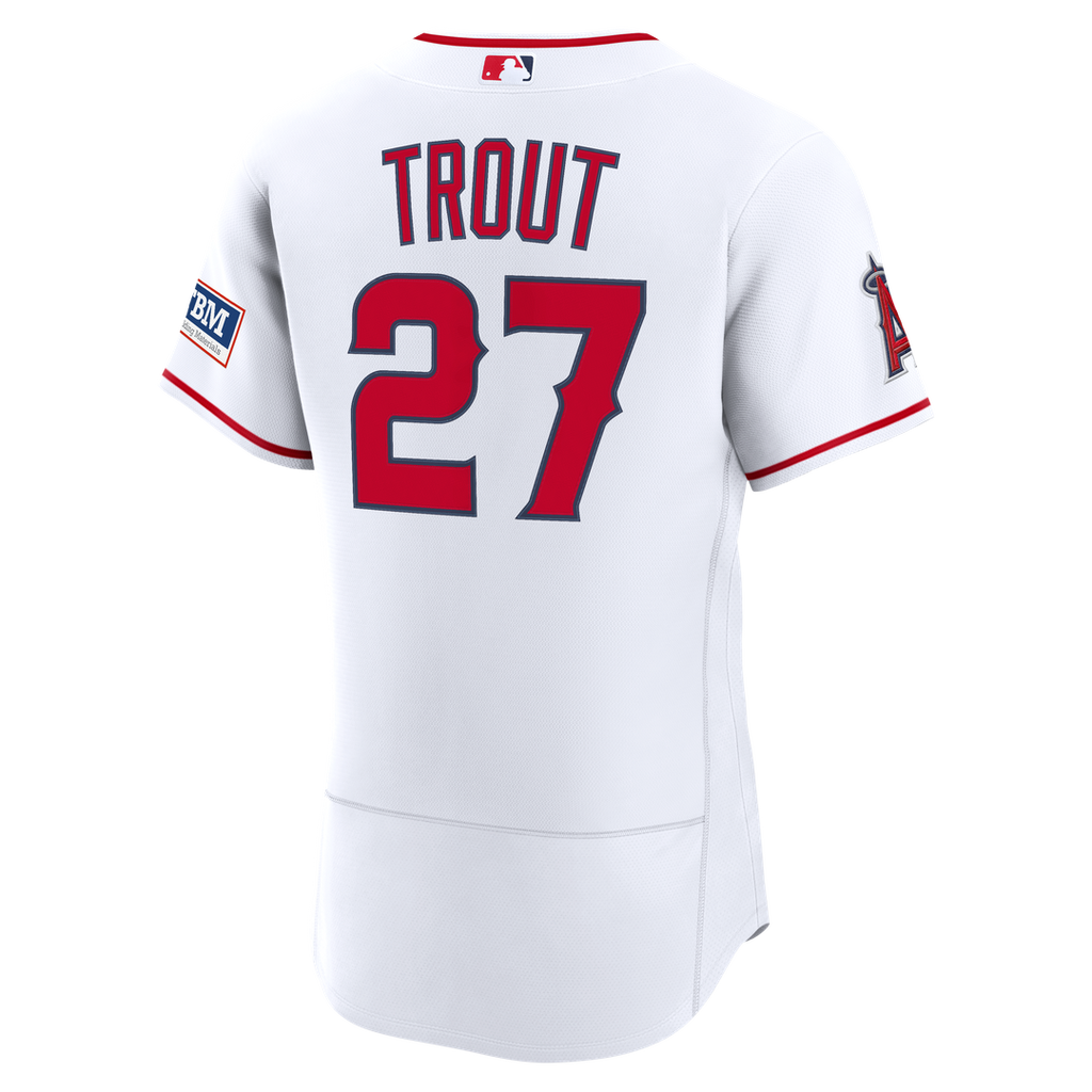 Los Angeles Angels Nike White Authentic MLB Jersey