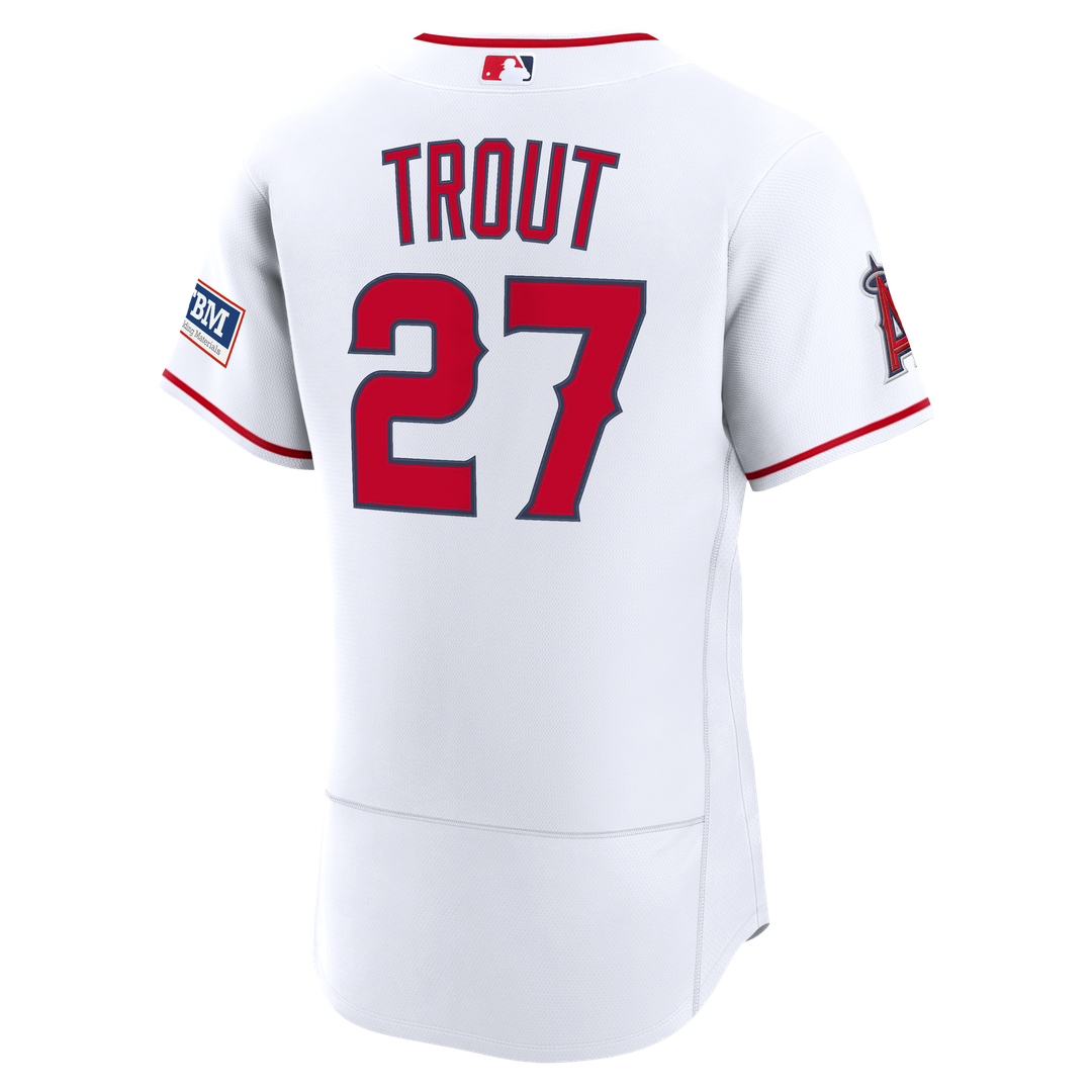 Los Angeles Angels Nike White Authentic MLB Jersey