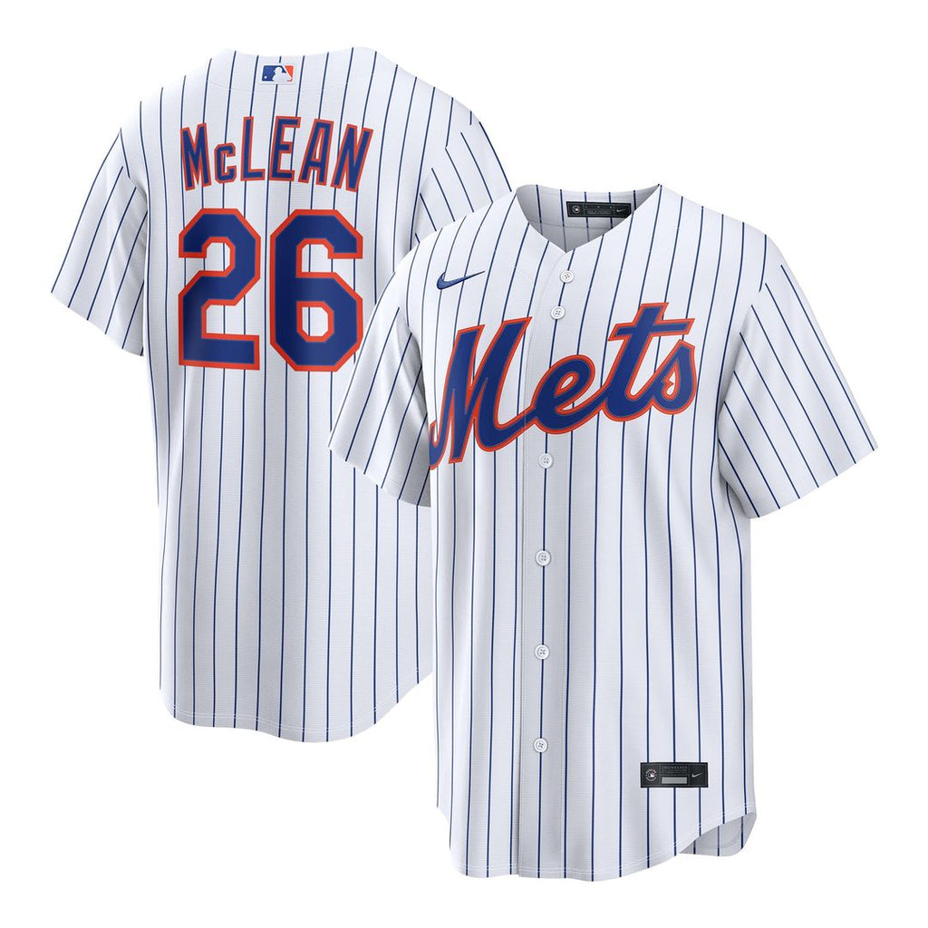 New York Mets Nike White Replica MLB baseball jersey