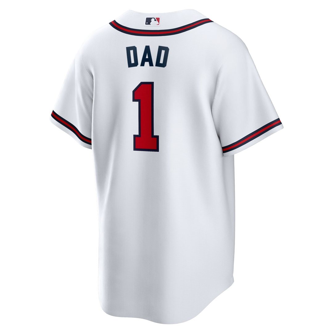 Atlanta Braves Nike White Replica MLB Jersey