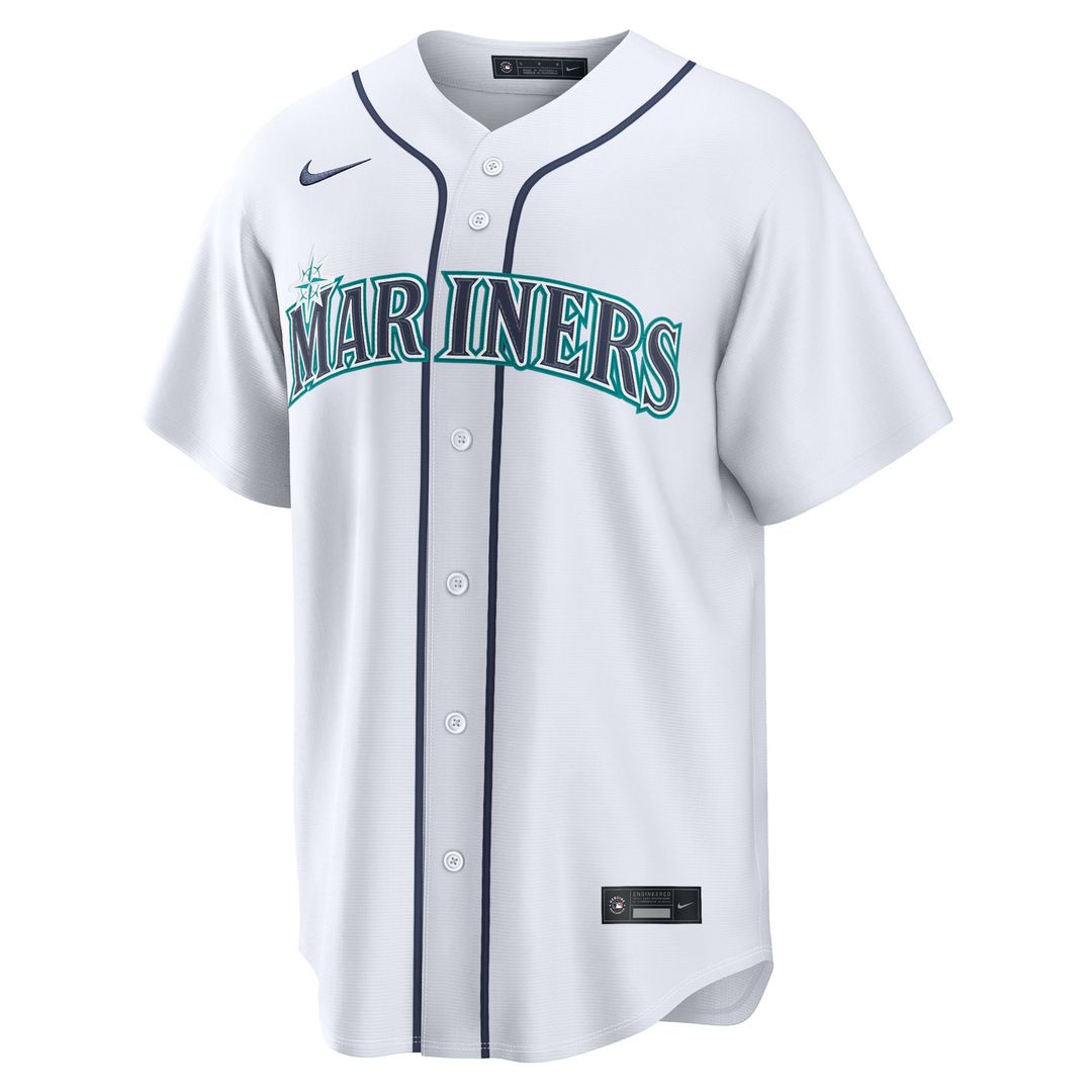 Seattle Mariners Nike White Replica MLB Jersey