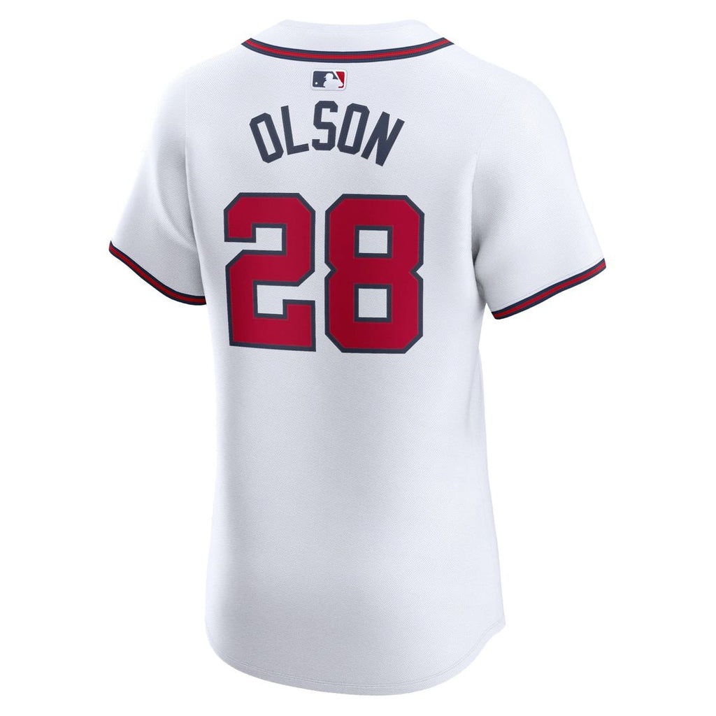 Atlanta Braves Nike White Authentic MLB Jersey