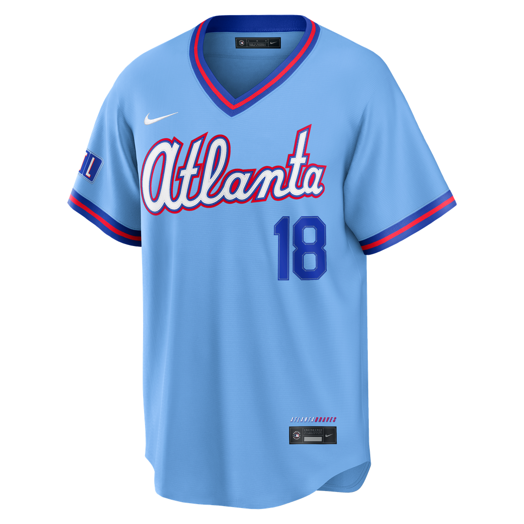 Atlanta Braves Nike Blue MLB Jersey