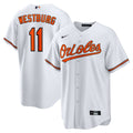 Baltimore Orioles Nike White Replica MLB baseball jersey
