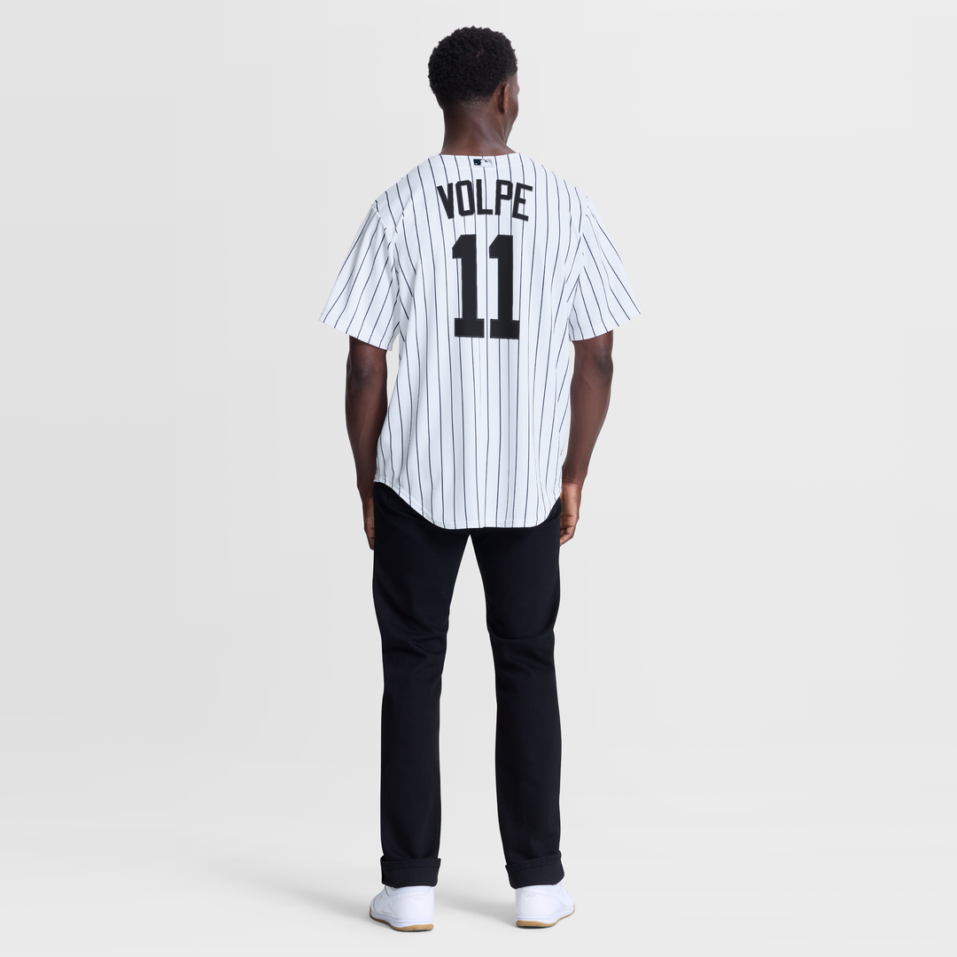 New York Yankees Nike White Replica MLB Jersey
