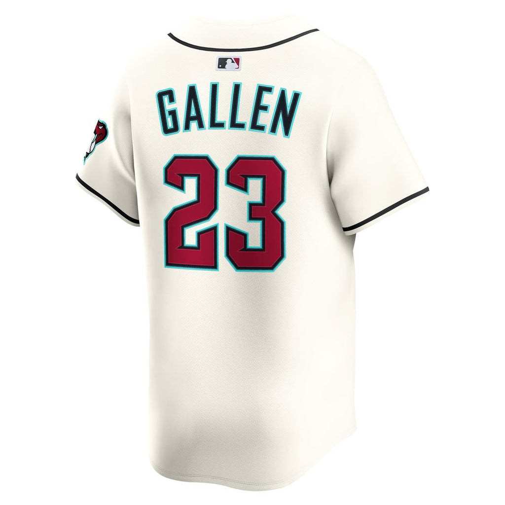 Arizona Diamondbacks Nike Cream Authentic MLB Jersey