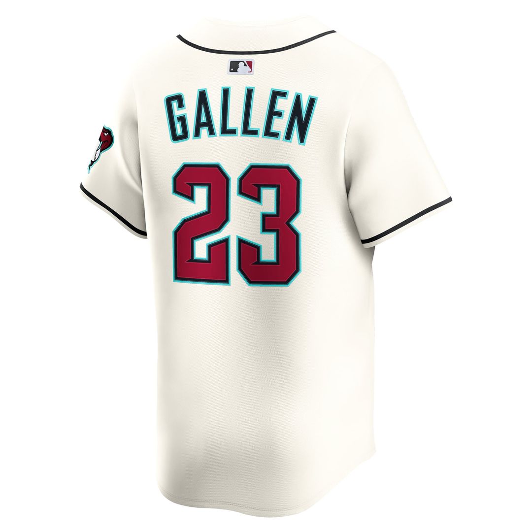 Arizona Diamondbacks Nike Cream Authentic MLB Jersey