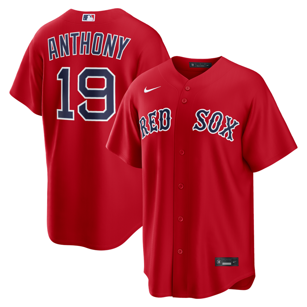 Boston Red Sox Nike Red Replica MLB baseball jersey