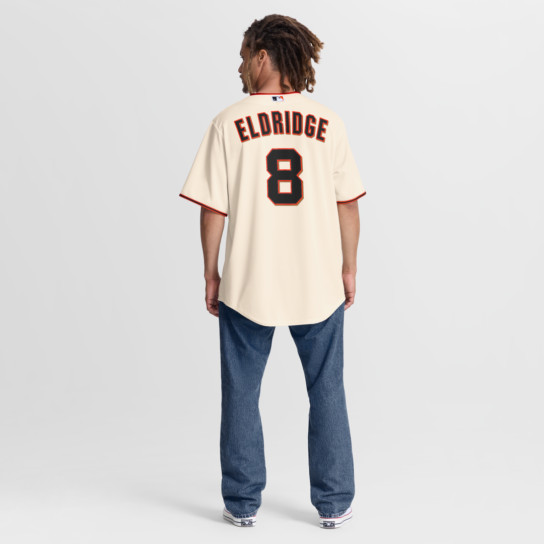 San Francisco Giants Nike Cream Replica MLB Jersey