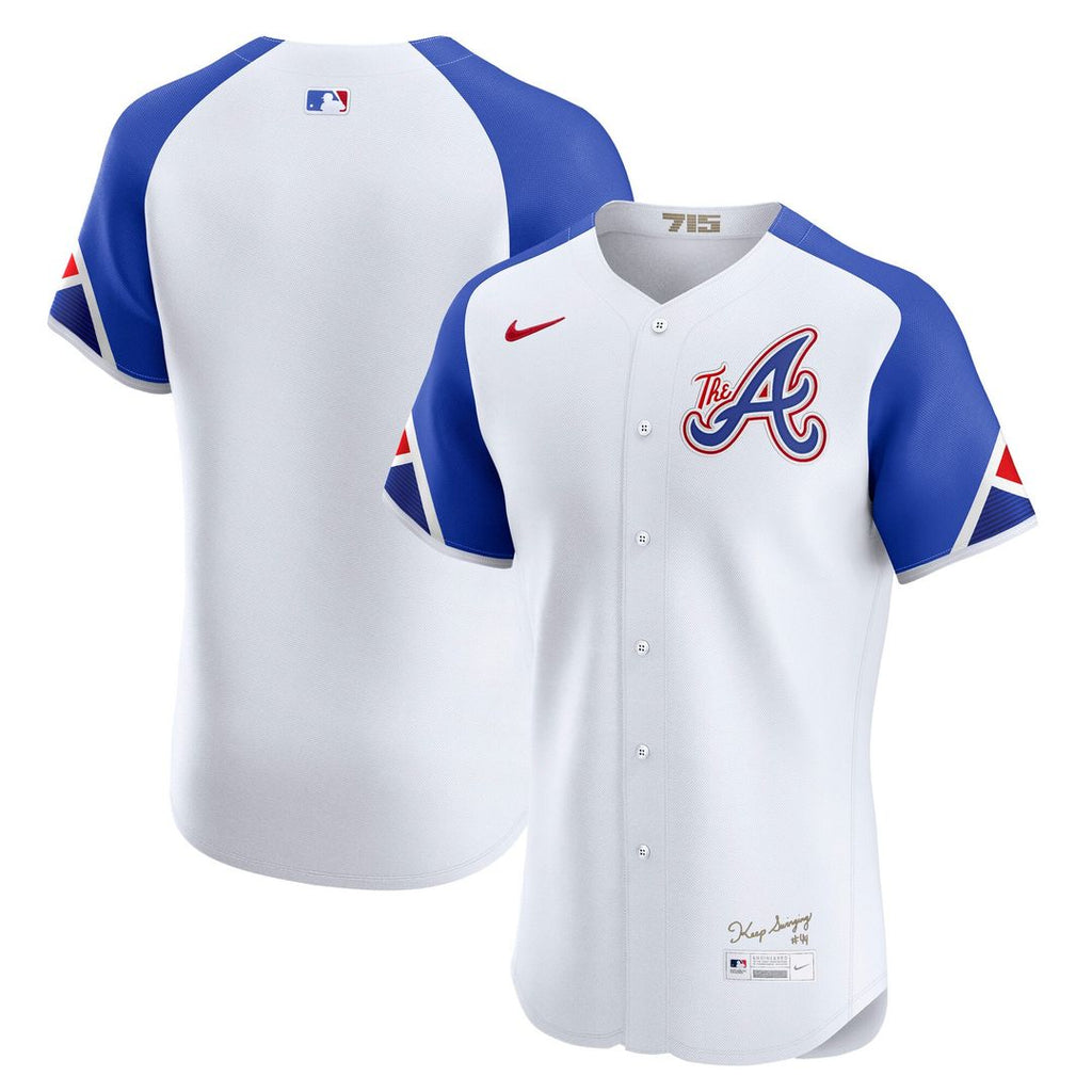 Atlanta Braves Nike White MLB baseball jersey