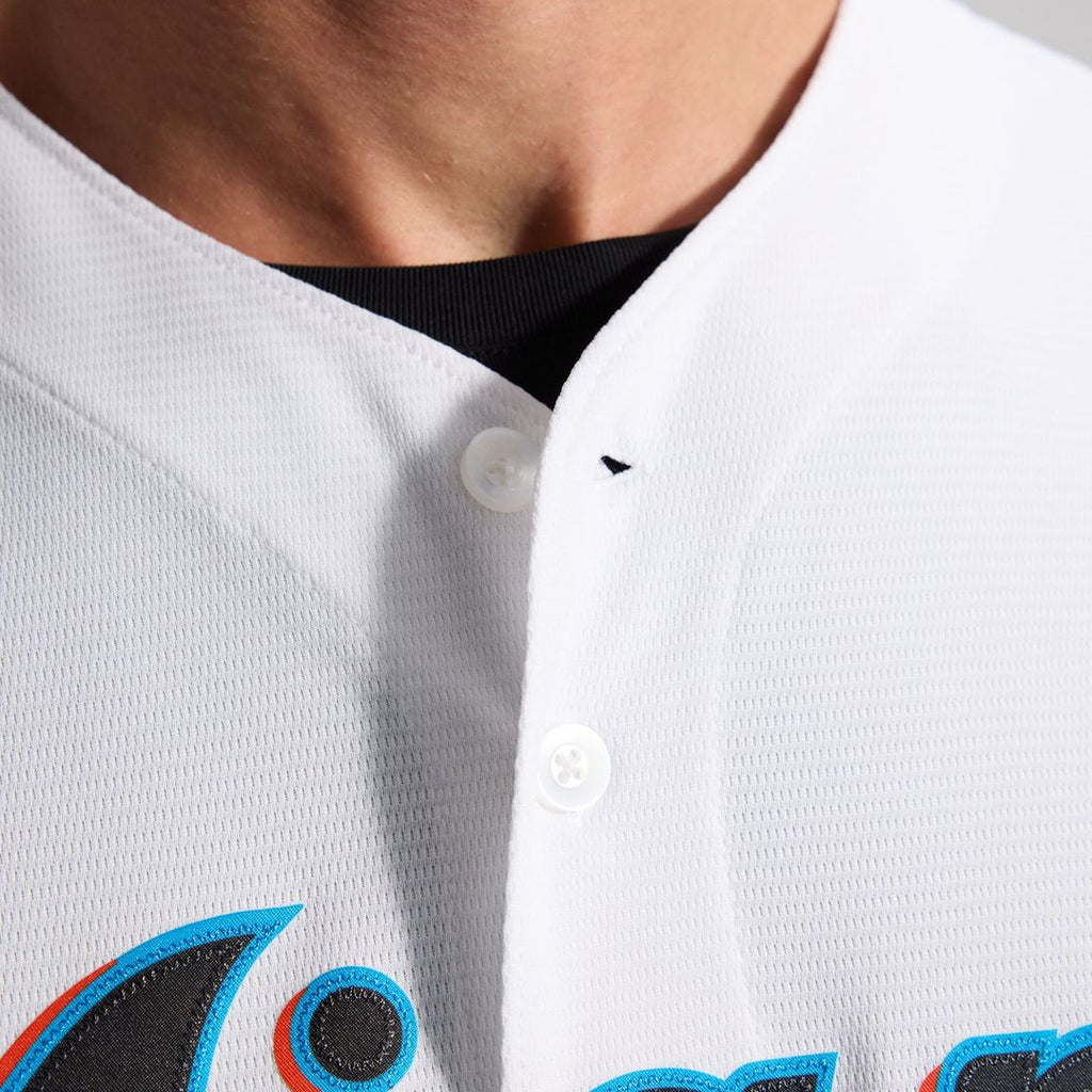 Miami Marlins Nike White Replica MLB Jersey