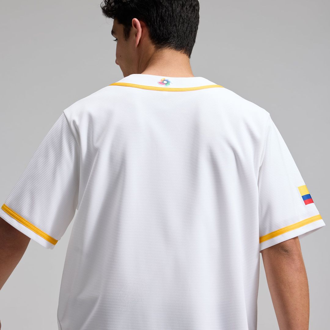 Colombia Baseball Nike White MLB Jersey
