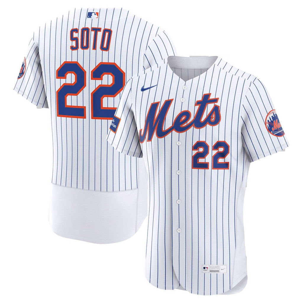 New York Mets Nike White Authentic MLB Jersey