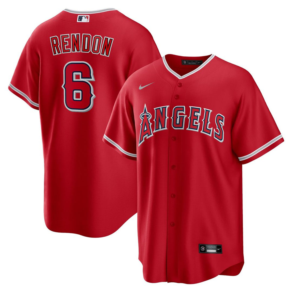 Los Angeles Angels Nike Red Replica MLB baseball jersey