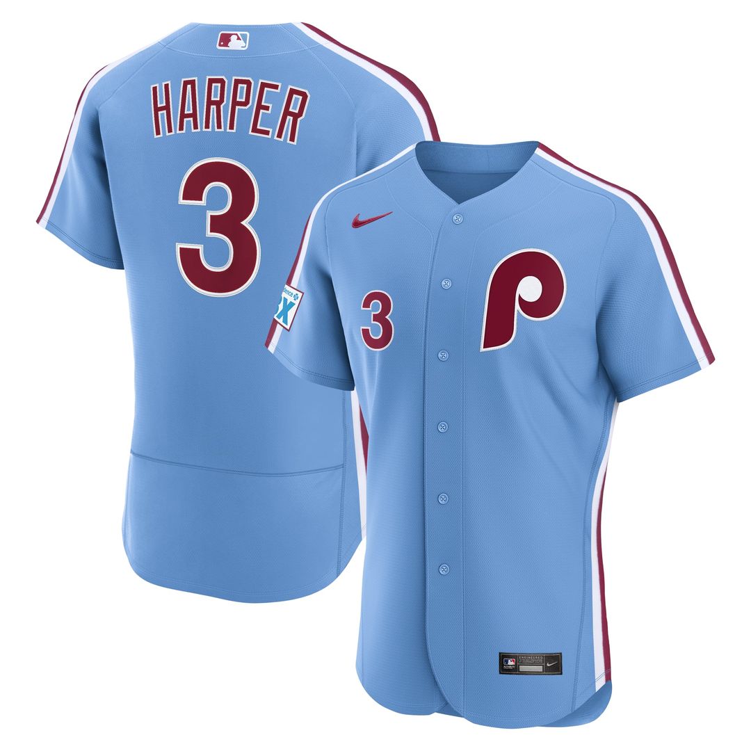 Philadelphia Phillies Nike Blue Authentic MLB Jersey