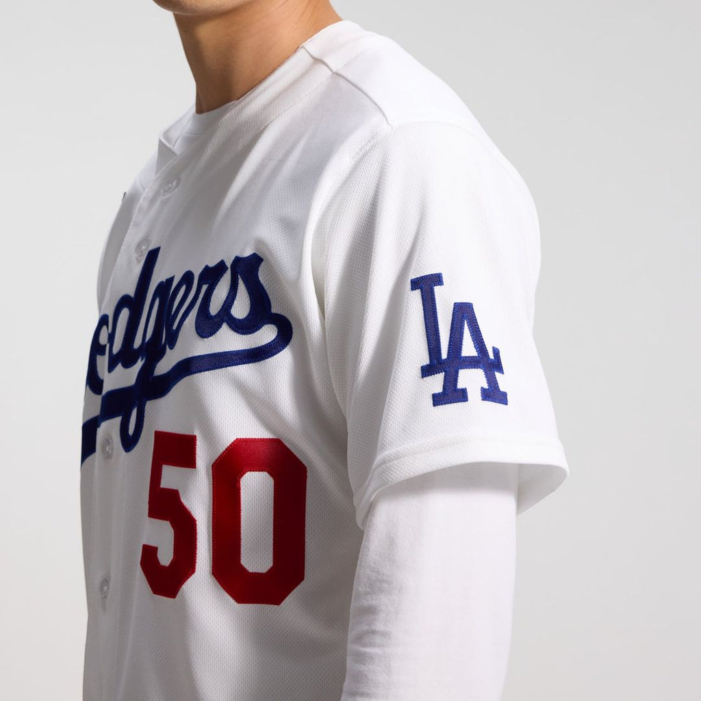 Los Angeles Dodgers Nike White Replica MLB Jersey