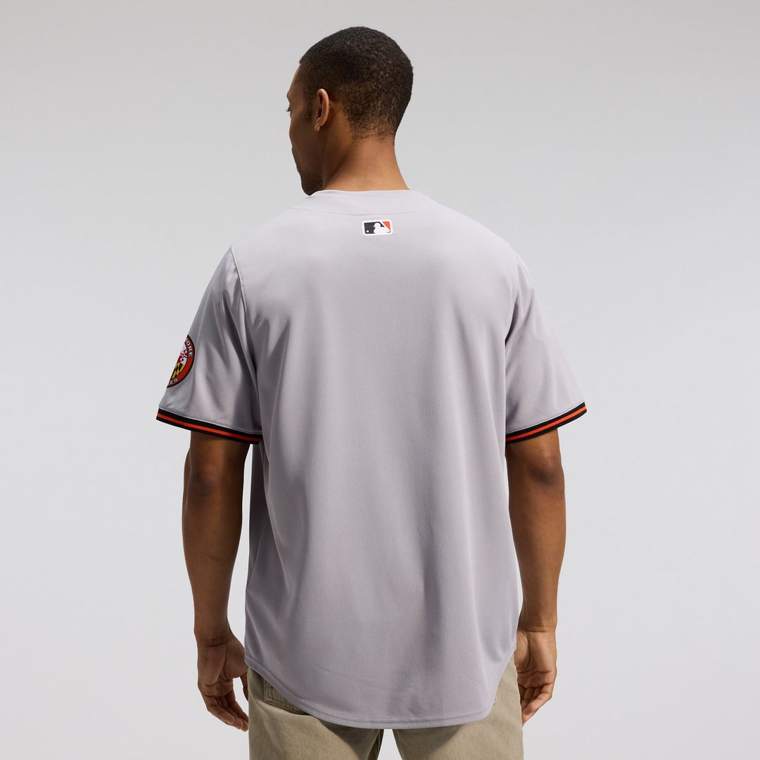 Baltimore Orioles Nike Gray Authentic MLB Jersey