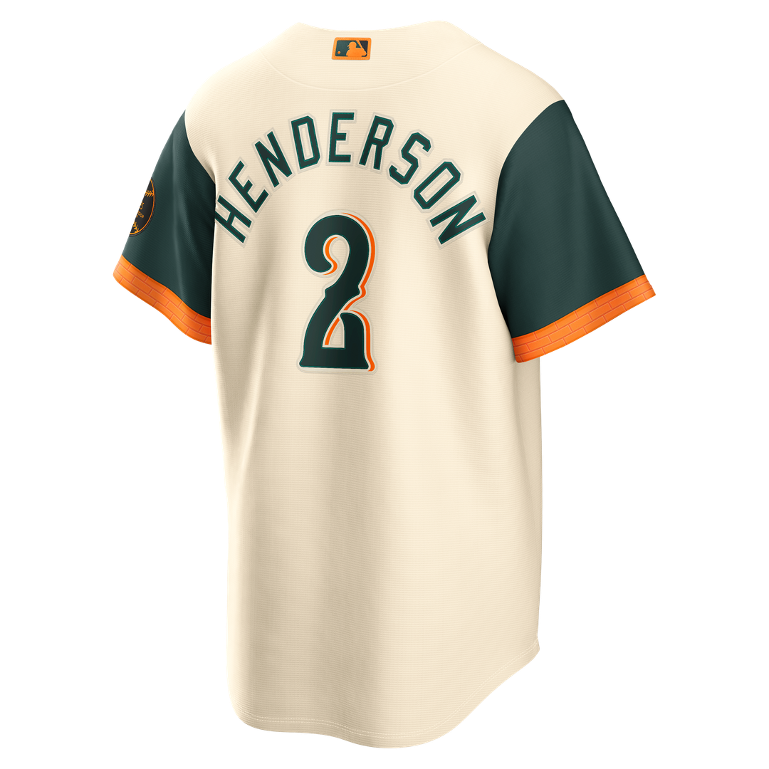 Baltimore Orioles Nike Cream MLB Jersey