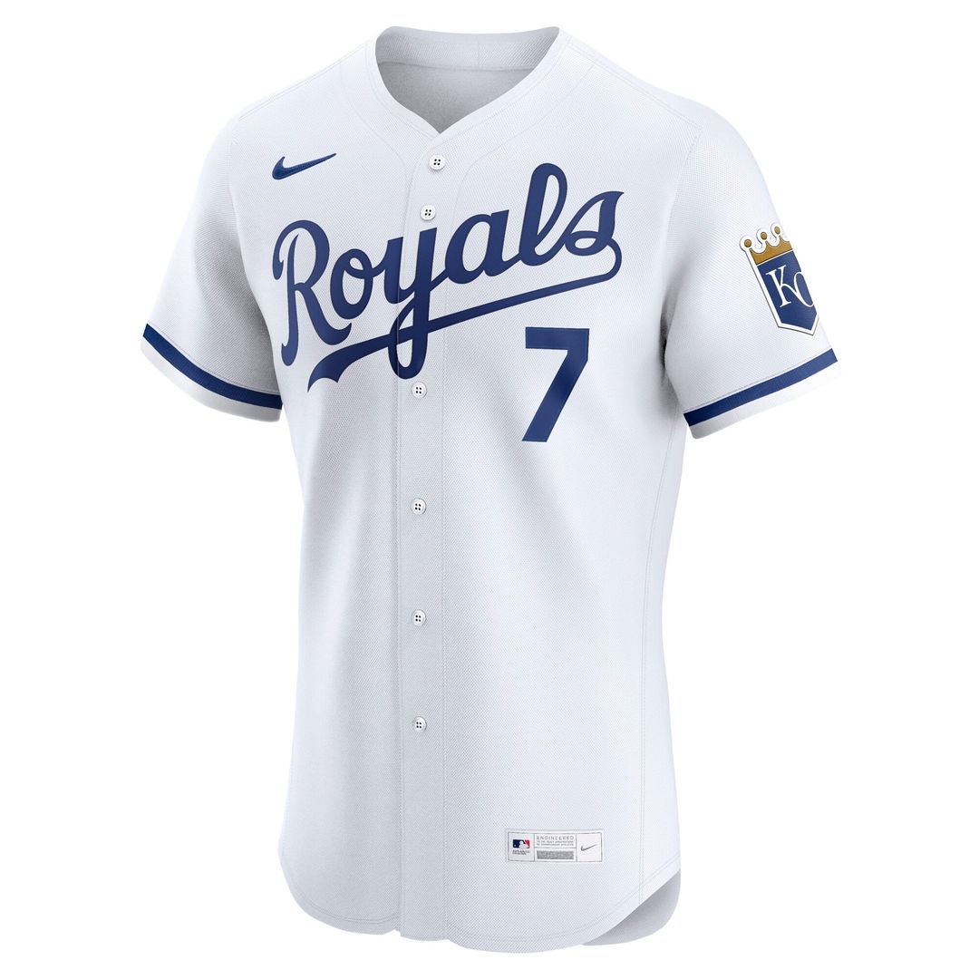 Kansas City Royals Nike White MLB Jersey