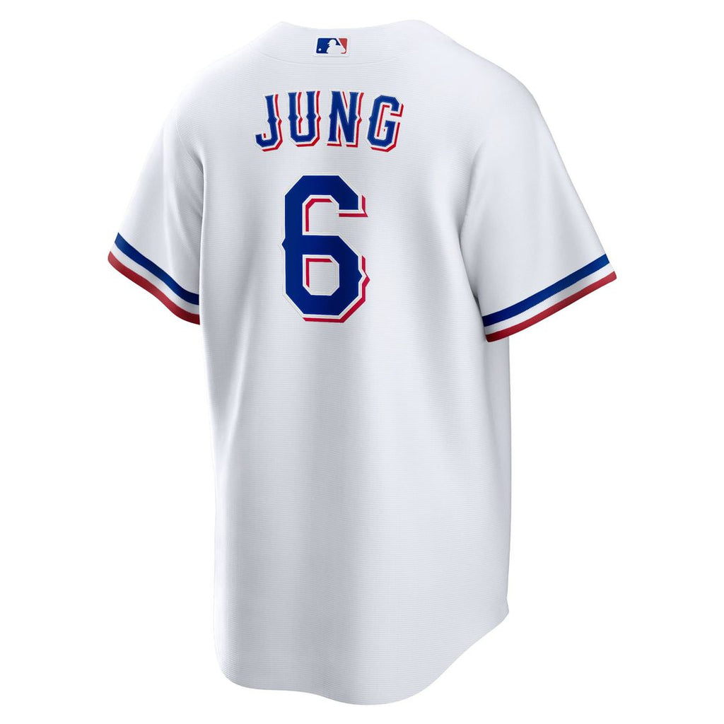 Texas Rangers Nike White Replica MLB Jersey