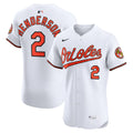 Baltimore Orioles Nike White Authentic MLB baseball jersey