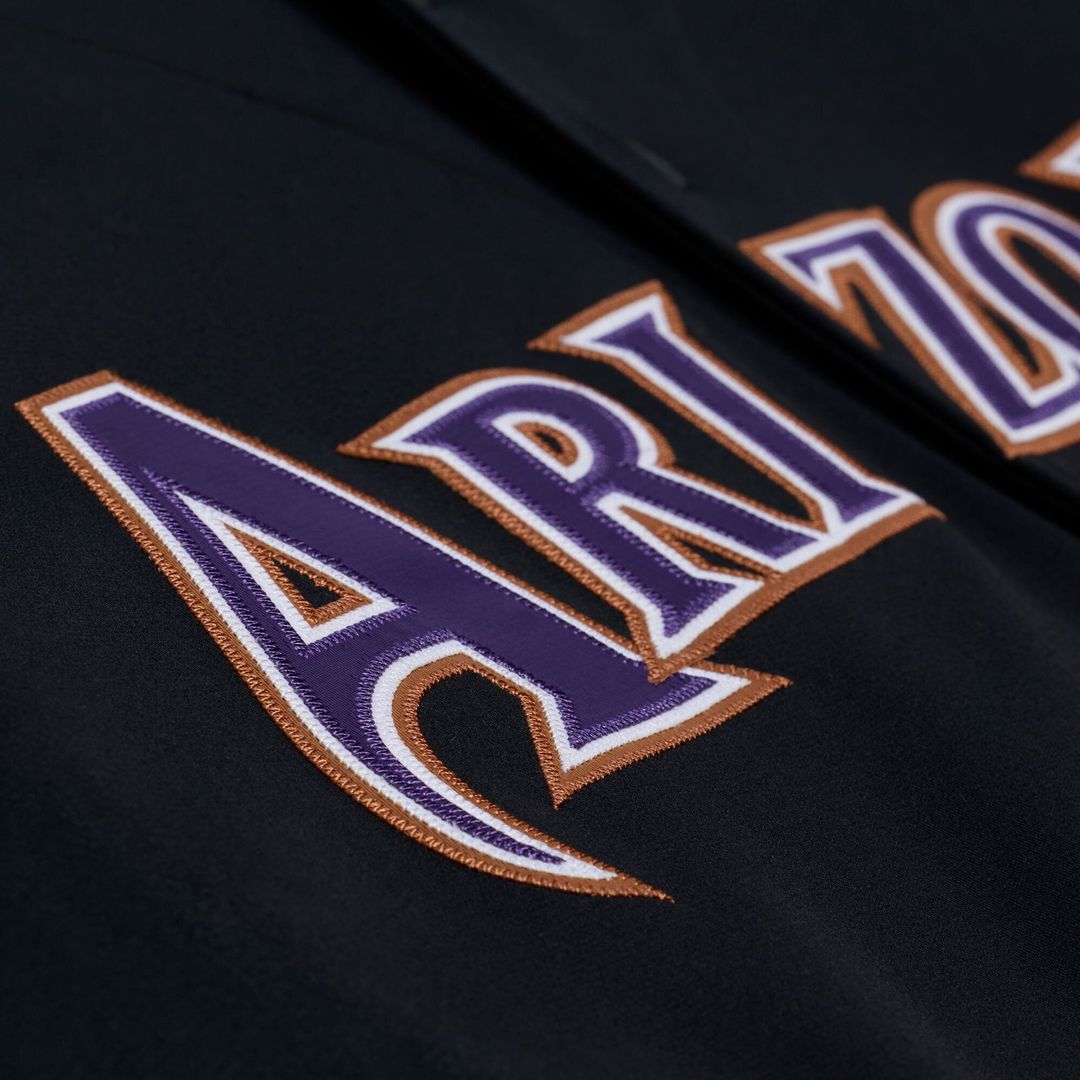 Arizona Diamondbacks Mitchell & Ness Purple Authentic MLB Jersey