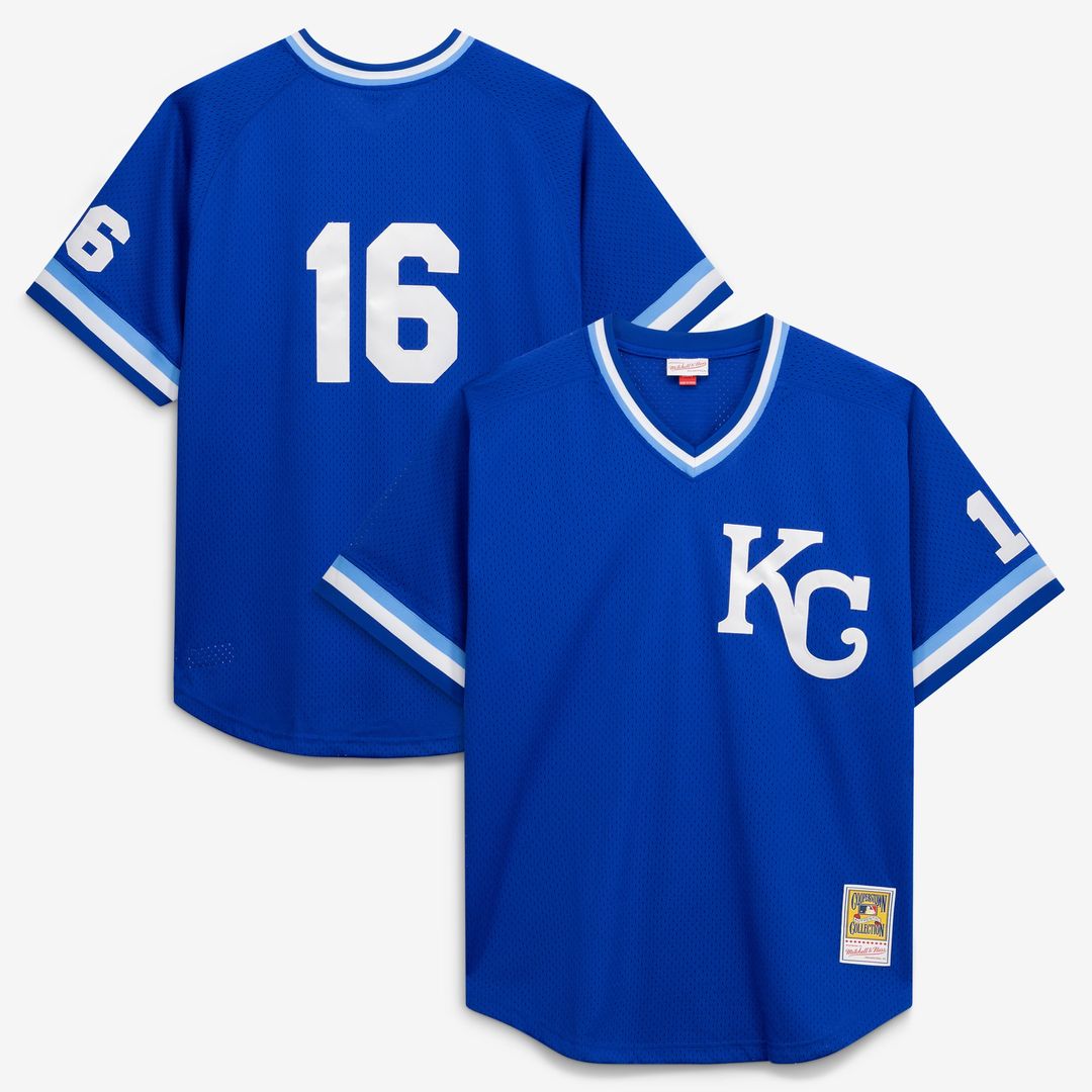 Kansas City Royals Mitchell & Ness Royal Authentic MLB baseball jersey