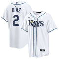 Tampa Bay Rays Nike White Replica MLB baseball jersey