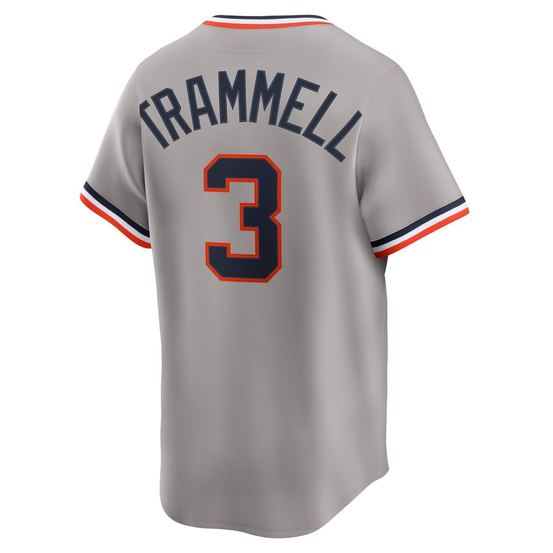 Detroit Tigers Nike Gray MLB Jersey