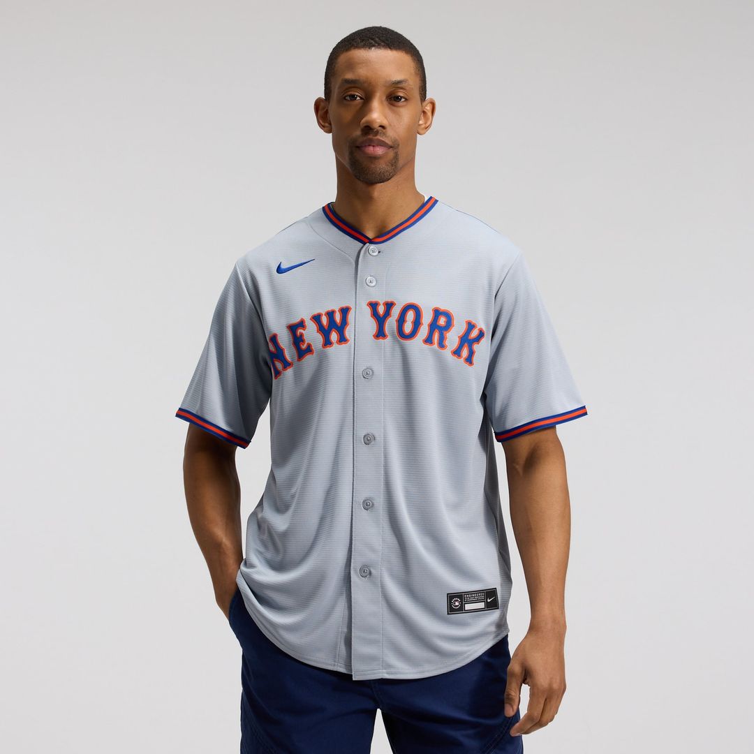New York Mets Nike Gray Replica MLB Jersey